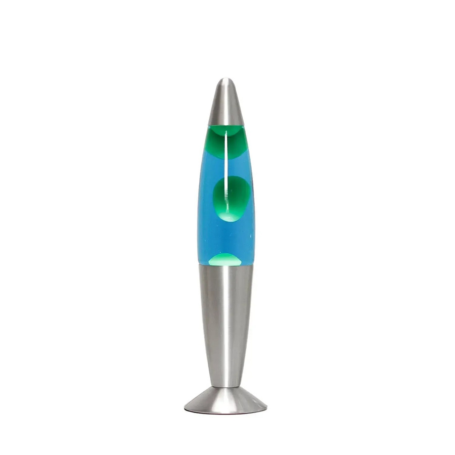 EASYLIGHT Lavalampe in Grün und Blau mit Leuchtmittel, Höhe: 36 cm - Bild 2