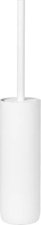 blomus WC-Bürste MODO in Weiß mit Edelstahl-Elementen, H: 49 cm, B: 9 cm, T: 9 cm