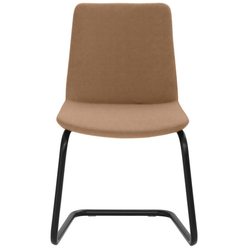 Mayer Sitzmöbel Stuhl 2008 aus Stahl und Stoff in Braun, B/H/T: 53 x 87 x 54 cm - Bild 3