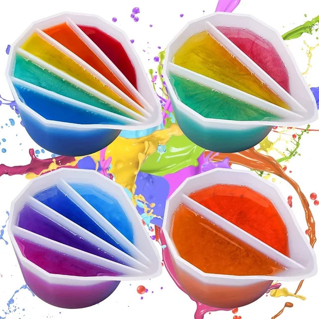 Silikonform Bär für Farbmischung und DIY-Kristallkunst in Multicolour - Bild 1