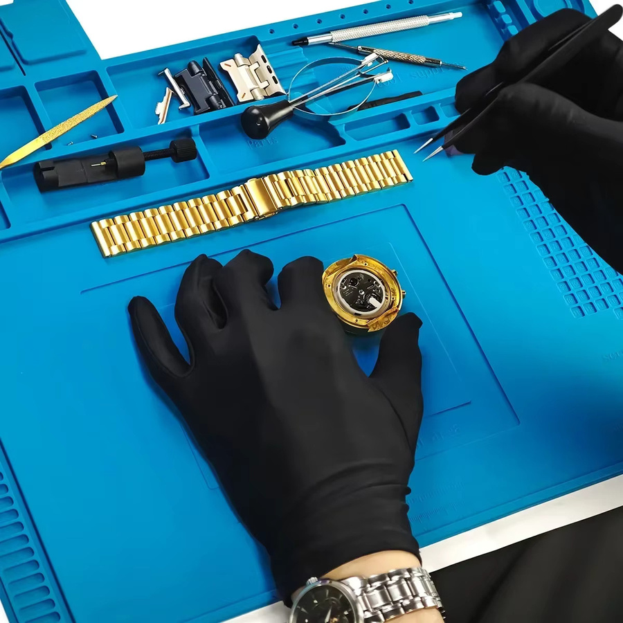 CAOWTAN ESD Wärmedämmmatte für Lötarbeiten in Blau - Bild 3