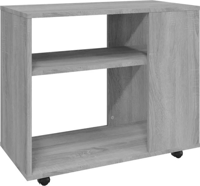 vidaXL Beistelltisch Grau Sonoma aus Holzwerkstoff B/T/H: 70 x 35 x 55 cm - Bild 1