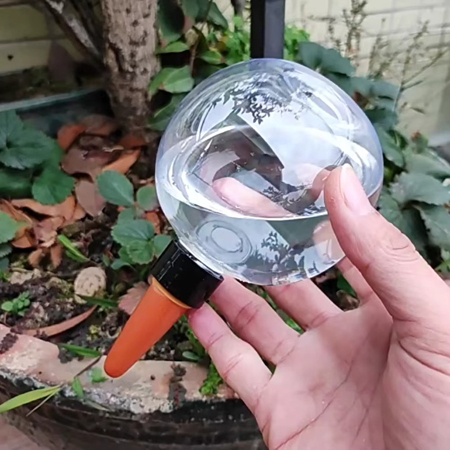 VKTECH Automatisches Tropfbewässerungssystem mit Bewässerungskugeln, 500 ml, transparent - Bild 3