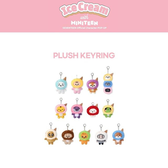 SEVENTEEN Miniteen Pop Up Offizielles MD Plush Keyring-Tamtam, Plüsch / Textil - Bild 1
