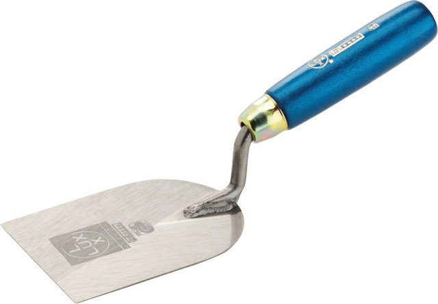 LUX-TOOLS Stuckateurspachtel in Blau mit Holzgriff, Breite: 8 cm - Bild 1