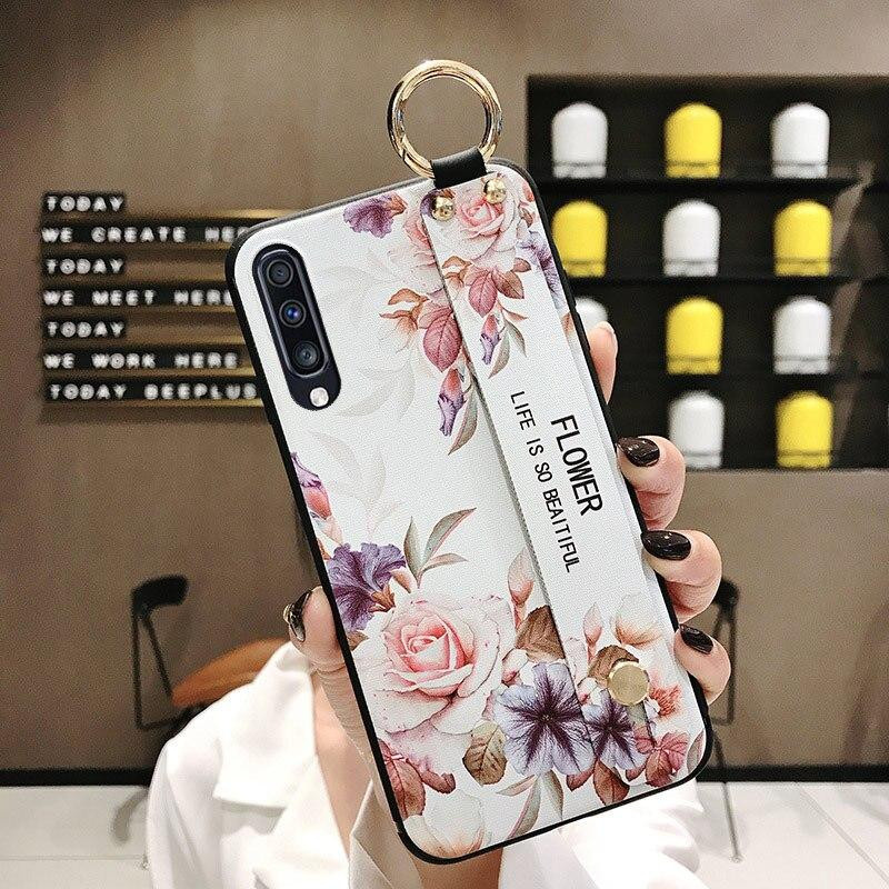 Samsung Handyhülle mit Handgelenk-Strap für Galaxy S9 S10 S20 FE S21 Ultra A52 A51 A31 A12 A72 A32 A20 A21s A50 A70 A71 in Blau - Bild 7