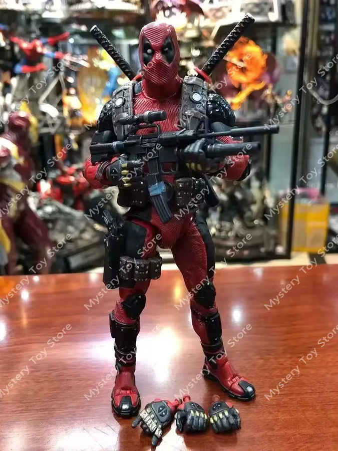 Kaiyodo Amazing Yamaguchi Revoltech Deadpool Actionfigur, Marvel - Bild 4
