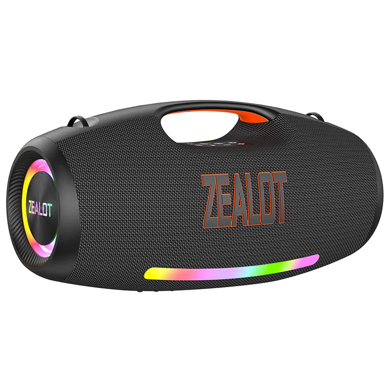 ZEALOT S89 Bluetooth Lautsprecher Schwarz, 250 W wasserdichter tragbarer Outdoor-Boombox mit Subwoofer und tiefem Bass - Bild 7