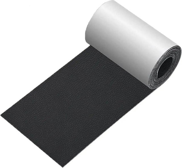 Selbstklebendes Lederreparaturband von Yiran Furniture für Möbel, Couch und Autositze in Schwarz und Grau - Bild 1