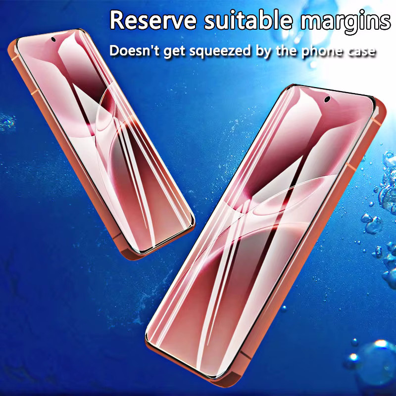 Displayschutzfolie aus gehärtetem Glas für Vivo V70, kratzfest und fingerabdruckresistent, transparente Vollabdeckung - Bild 5