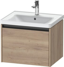 Duravit Waschtischunterschrank Ketho.2 in Braun, wandhängend, B/T/H: 58,4 x 45,5 x 44,0 cm - Bild 1