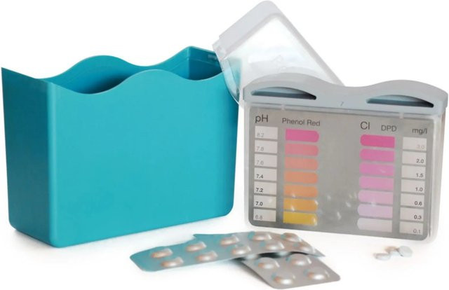 Bayrol Pooltester pH/Cl mit 40 Tabletten zur Messung von pH-Wert und Chlor - Bild 1