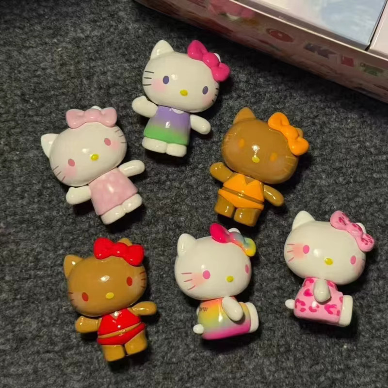 Kt Cat Sommer Regenbogen Candy, Blind Box, Mini Action Figure, Einzelfigur - Bild 2