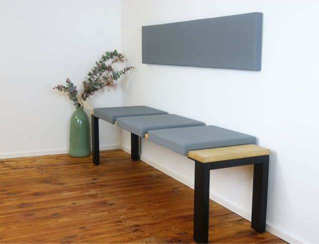 Lycce Klemmkissen Sitzkissen aus Kunstleder mit 2 Leisten, Klemmtiefe: 33 cm - Bild 1