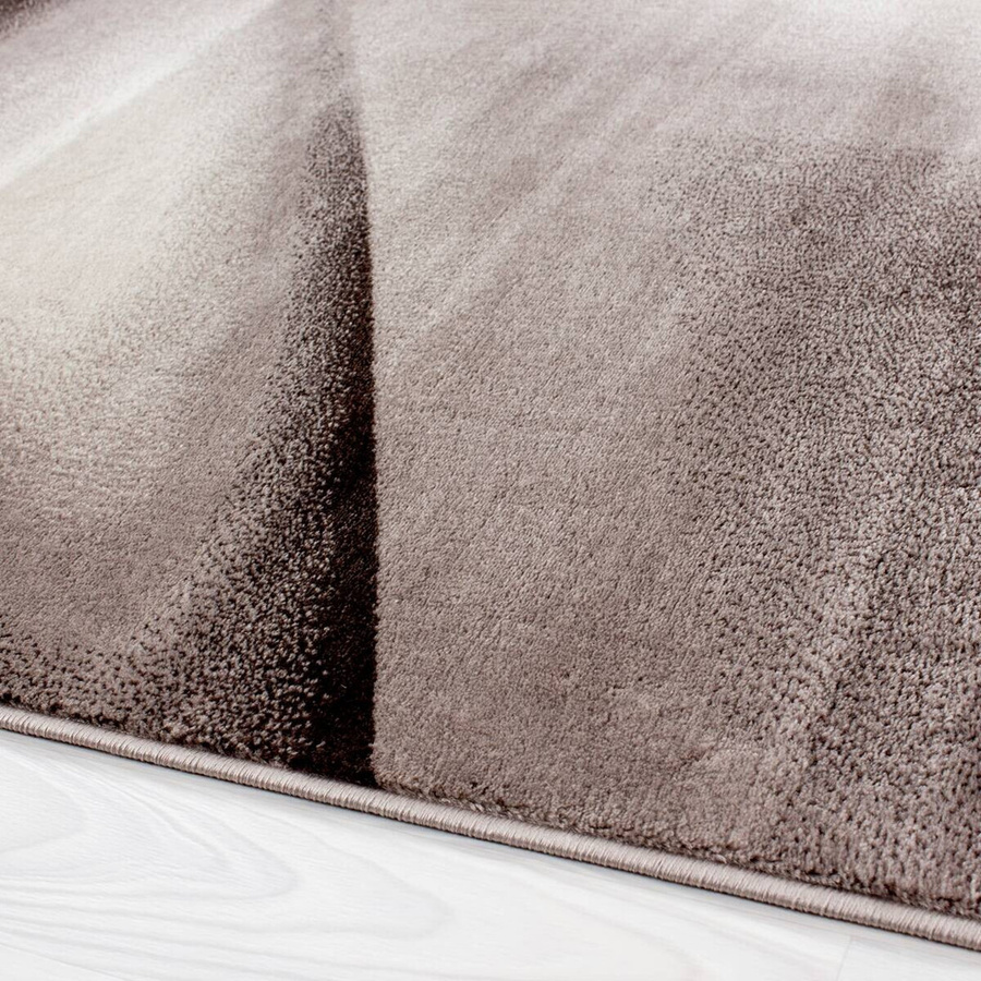 Ayyildiz Kurzflorteppich Miami 6590 Braun mit abstraktem Design B/L: 200 x 290 cm - Bild 3