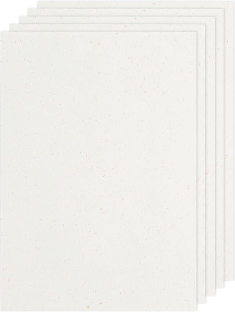 Rico Design Paper Poetry Renew Scrapbook-Papierbögen A4 Offwhite-roségold - Bild 1