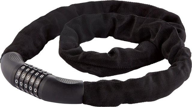 OBI Gliederkettenschloss in Schwarz mit Kunststoffbeschichtung, Länge: 120 cm - Bild 1