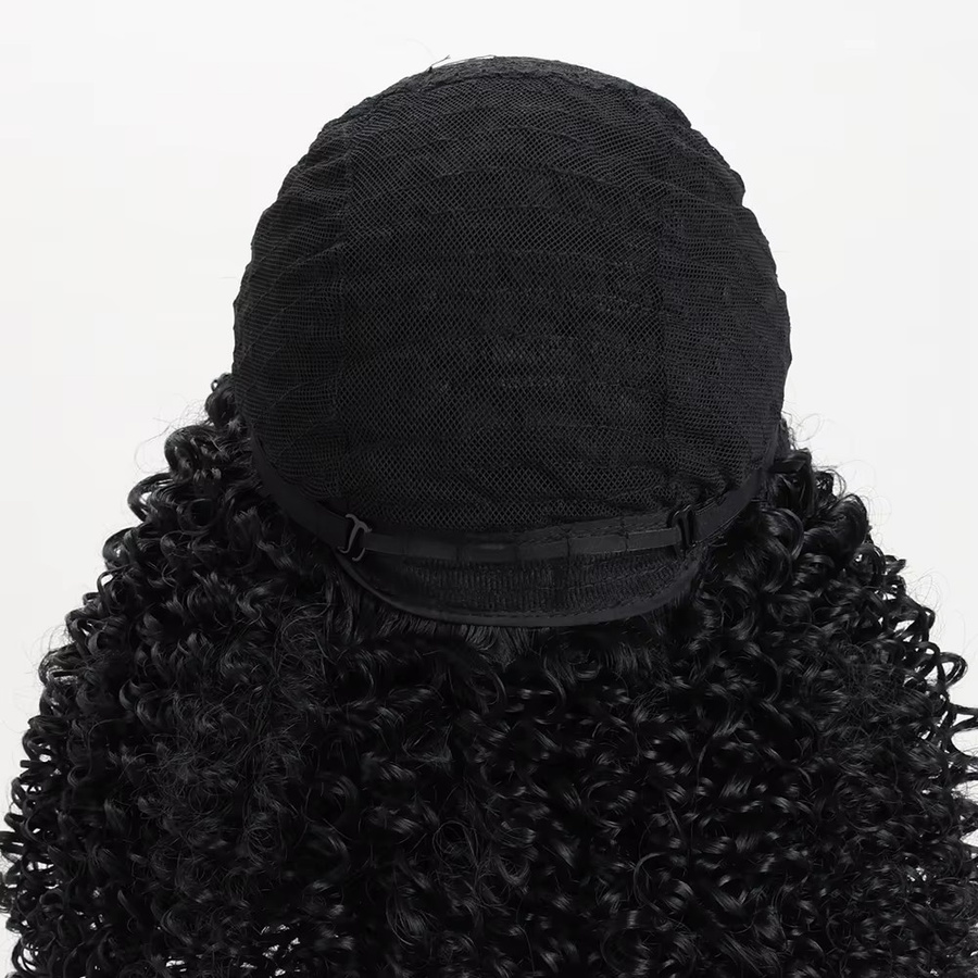 MAISI Perücke, 12 Zoll, synthetisch, schwarz, lockig, Damen - Bild 3