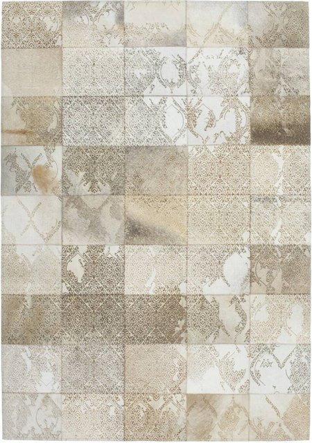 Kayoom Kurzflorteppich Cobra 343 Beige B/L: 75 x 140 cm - Bild 1