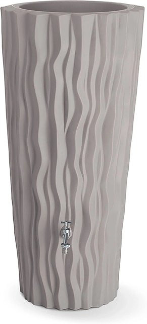 Arves Regentonne Alana 160 Regentonne mit integrierter Pflanzenkammer in Taupe/Beige aus PE-Kunststoff - Bild 1