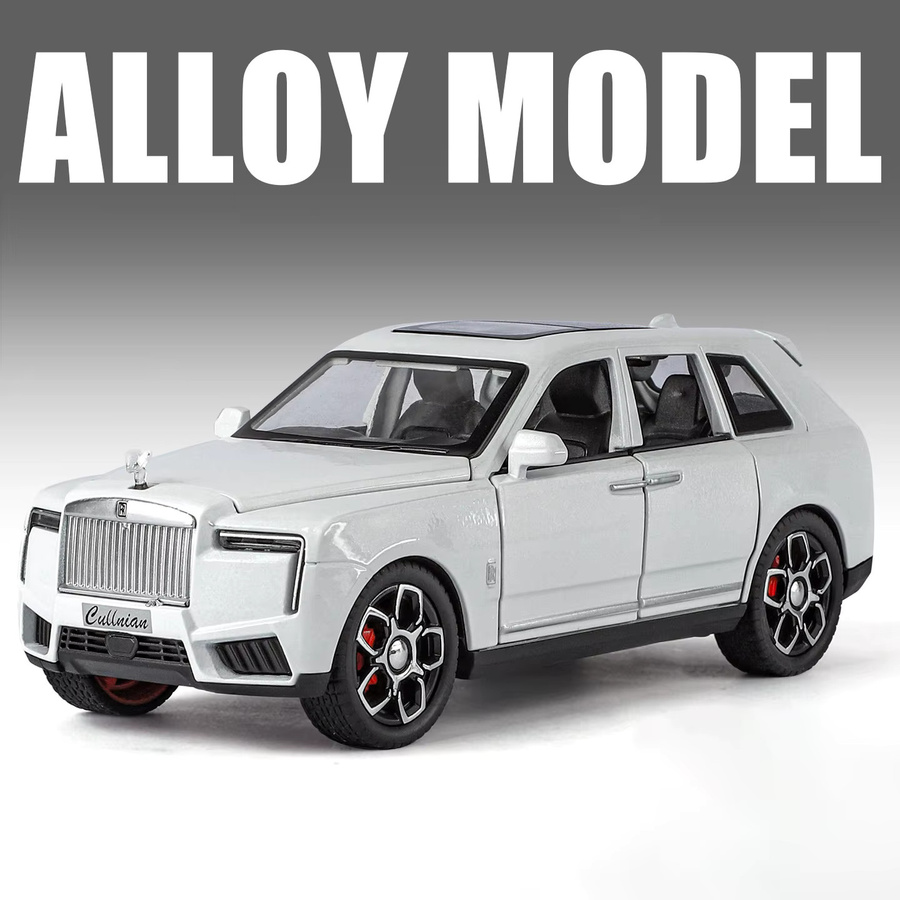 MAKEDA Rolls Royce SUV Cullinan, Modellauto, 1:32, Metall, mit Licht und Sound - Bild 4