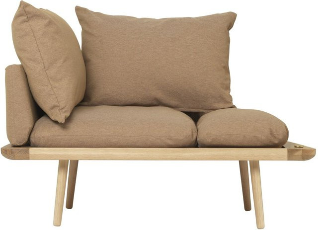 UMAGE Lounge Around 1 5 Sitzer Sofa in Braun mit Horizons-Textil - Bild 1