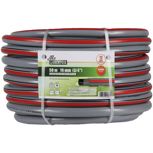 Mr. GARDENER Kreuzgewebeschlauch Classic, 3/4 Zoll, bunt, 50 m - Bild 2