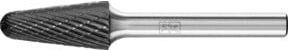 PFERD TOOLS Hartmetall Hochleistungsfrässtift Rundkegel KEL Ø 12x25 mm Schaft-Ø 6 mm Z3P HICOAT universal grau - Bild 1
