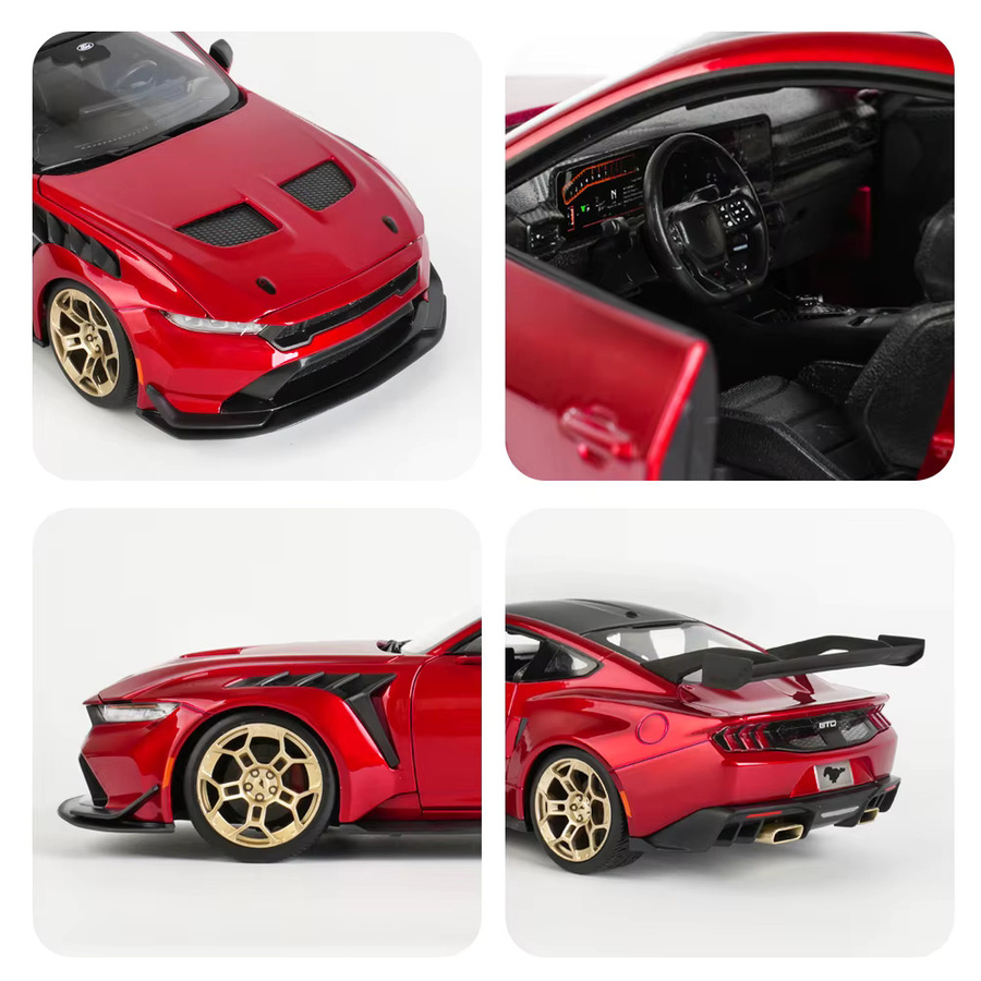 Maisto Ford Mustang GTD, Modellauto, 1:18, Metall, Rot - Bild 3