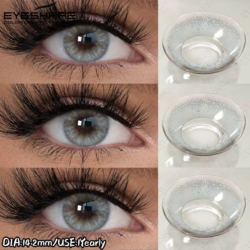 EYESHARE Farbige Kontaktlinsen, Braun, Grau, Blau, Grün - Bild 2