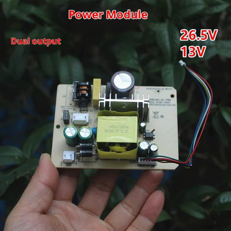 ESHYLALA Dual-Schaltnetzteil mit AC220V Eingang und DC26,5V 2,4A sowie 13V 1,5A Ausgang in Multicolour - Bild 3