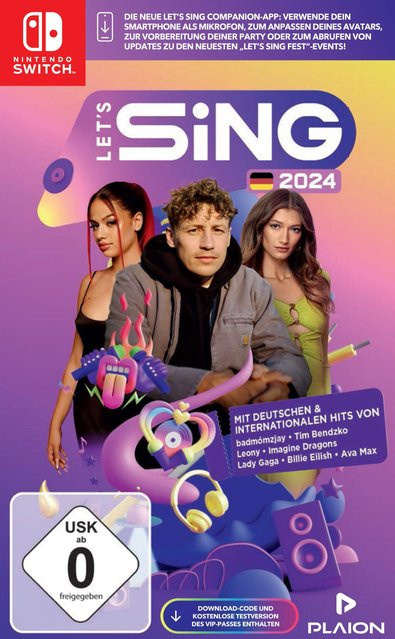 Let's Sing 2024 Nintendo Switch Spiel German Version - Bild 1