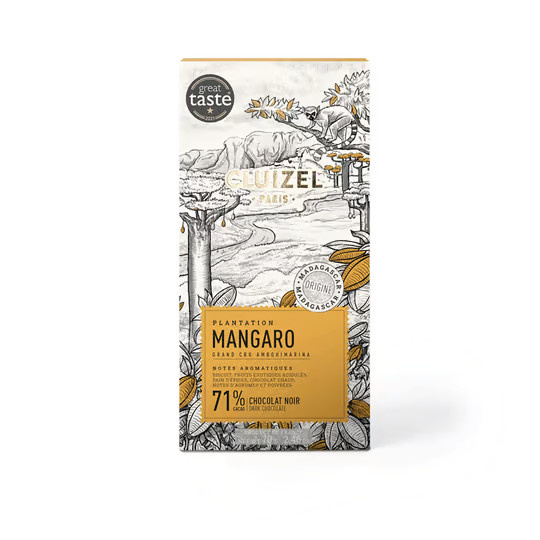 Cluizel Plantation Mangaro Dunkle Schokolade 71 % - Bild 2