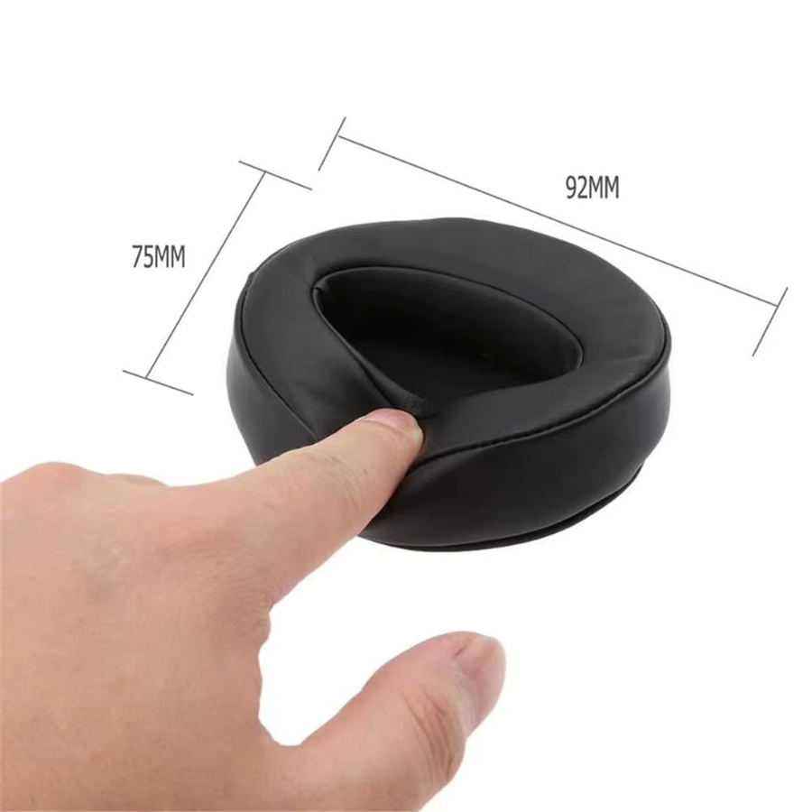 Sennheiser Ersatz-Ohrpolster aus Memory Foam für HD 450BT 458BT 300 4.30 4.20 400S 350BT in Schwarz - Bild 3