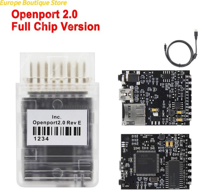 NUOYING OpenPort 2.0 ECU Flash Chip Tuning Interface für Toyota mit J2534 OBD2 Diagnose Werkzeug - Bild 1