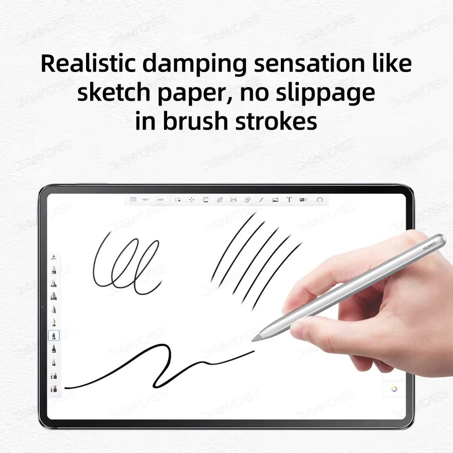 2er-Pack Xiaomi Pad 6S Pro Displayschutz Folie mit Papiergefühl, Matte PET Schutzfolie für Mi Pad 6/5/7 Pro und Redmi Pad, Transparent - Bild 5
