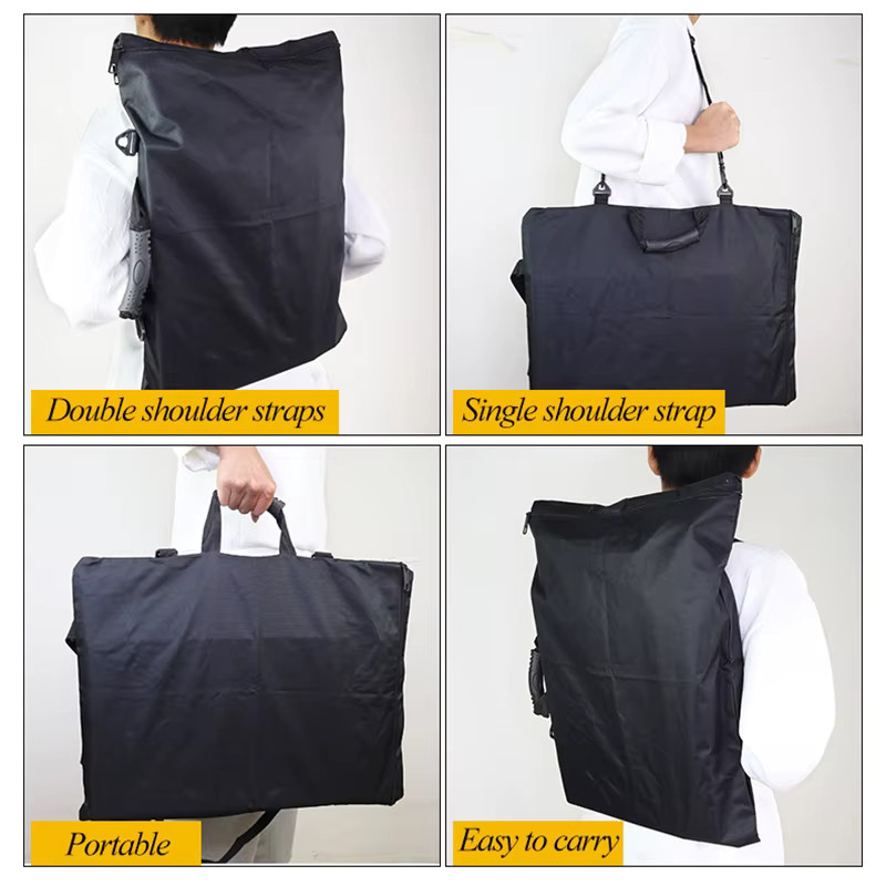AngelMark Wasserfeste Malbretttasche aus Oxford-Stoff in Schwarz für Künstler und Studenten - Bild 4
