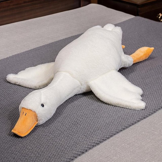 Yiran toy Gänse-Stofftier, Schwan Ente, Plüsch / Textil, Weiß, 50cm - Bild 1