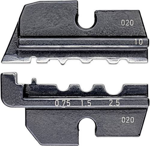 Knipex 97 49 10 Crimpeinsatz für unisolierte Rohr- und Quetschkabelschuhe sowie unisolierte Stoß- und Quetschverbinder nach DIN 46341 - Bild 1