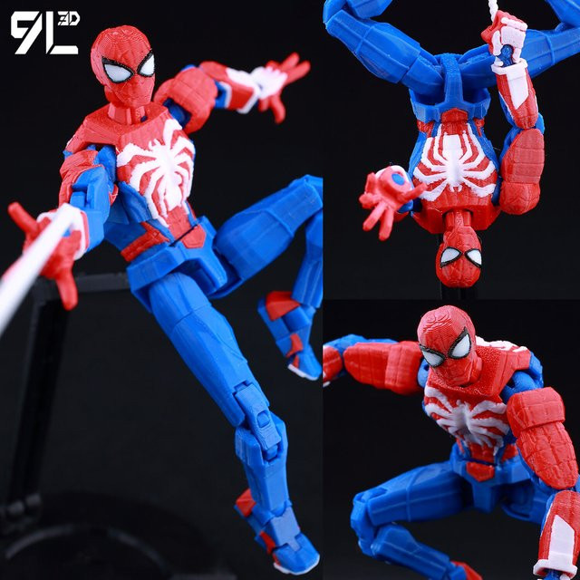 Bandai Marvel Spider-Man Actionfiguren, 13 bewegliche Actionfiguren - Bild 1