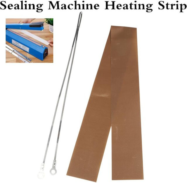 VIBRATITE Heizelement-Streifen für Vakuumversiegelungsmaschinen, Hochtemperatur-Heizdraht-Tuch, Breite: 200 mm, 300 mm oder 400 mm - Bild 1