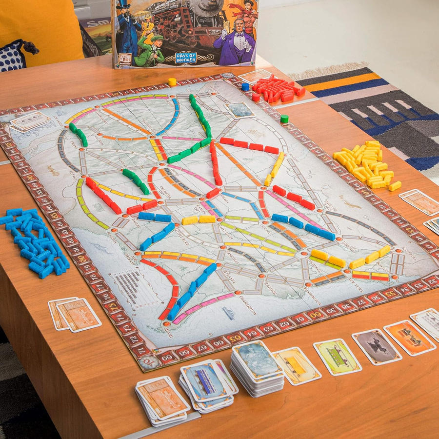Lemo Nade Zug um Zug Strategiespiel Eisenbahn - Bild 4