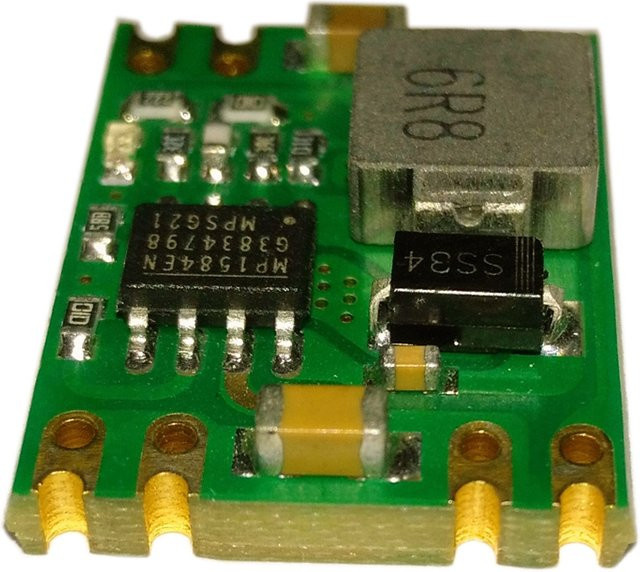 MP1584 3A DC-DC Buck Modul Abwärtsspannungsregler Grün - Bild 1