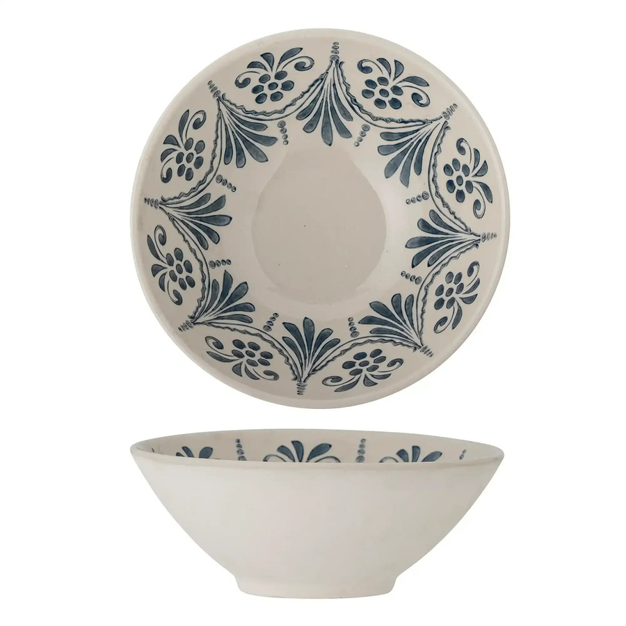 Bloomingville Keramikschale Heikki in Blau, Durchmesser: 26 cm - Bild 1