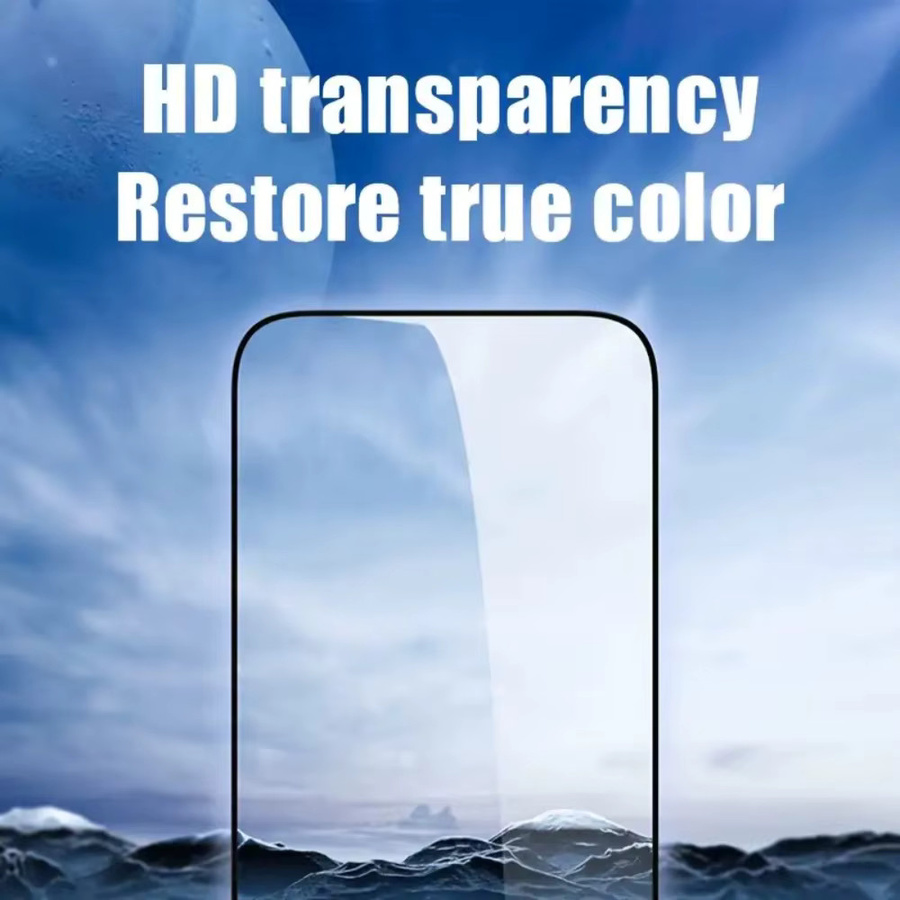 DIXSG 2er Set ultraklare Displayschutzfolien aus Glas für iPhone 11 bis iPhone 17 Pro Max, transparent, staubfrei und einfach zu installieren - Bild 2