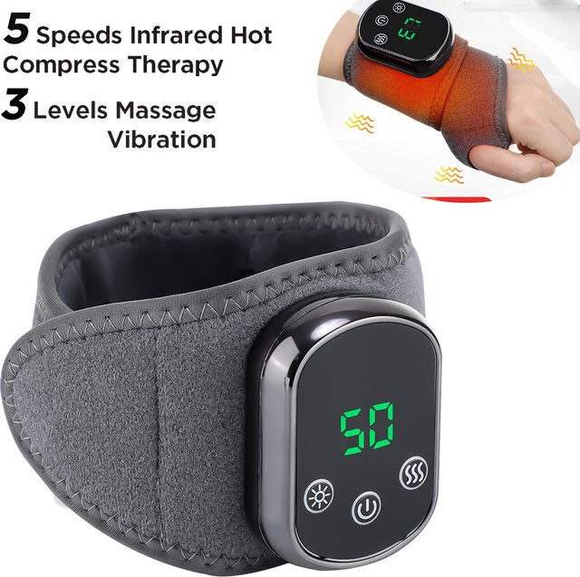 DearBeauty Elektrisches Handgelenkmassagegerät, Grau - Bild 1