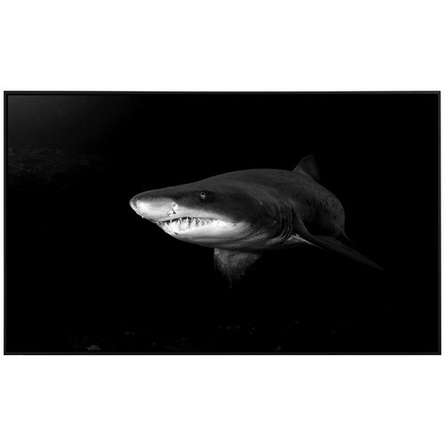 papermoon EcoHeat Infrarotheizung Haifisch Schwarz Weiss mit Matt-Effekt und App-Steuerung - Bild 2