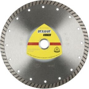 Klingspor DT 310 UT Diamanttrennscheibe Universal Turbo Silber Durchmesser: 230 mm, Breite: 2,5 mm, Bohrung: 22,23 mm - Bild 1