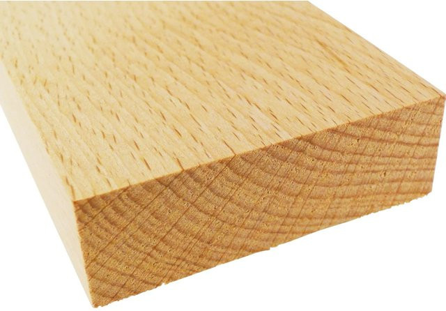 Döllken Profiles Rechteckleiste aus Buche, braun, B: 60 mm, H: 10 mm, L: 1000 mm - Bild 1