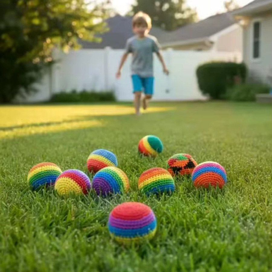 Bandai Footbag Sacks Jonglierbälle, Bunt / Mehrfarbig, Plüsch / Textil - Bild 4